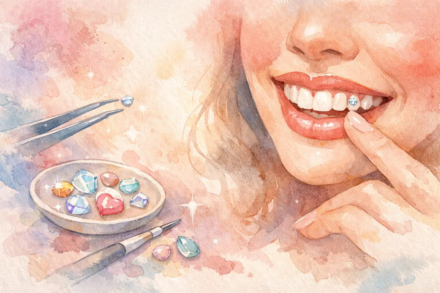 How to Prep Teeth for Gems at Home