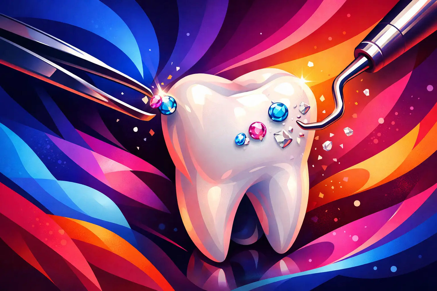 How to Remove Tooth Gems Safely