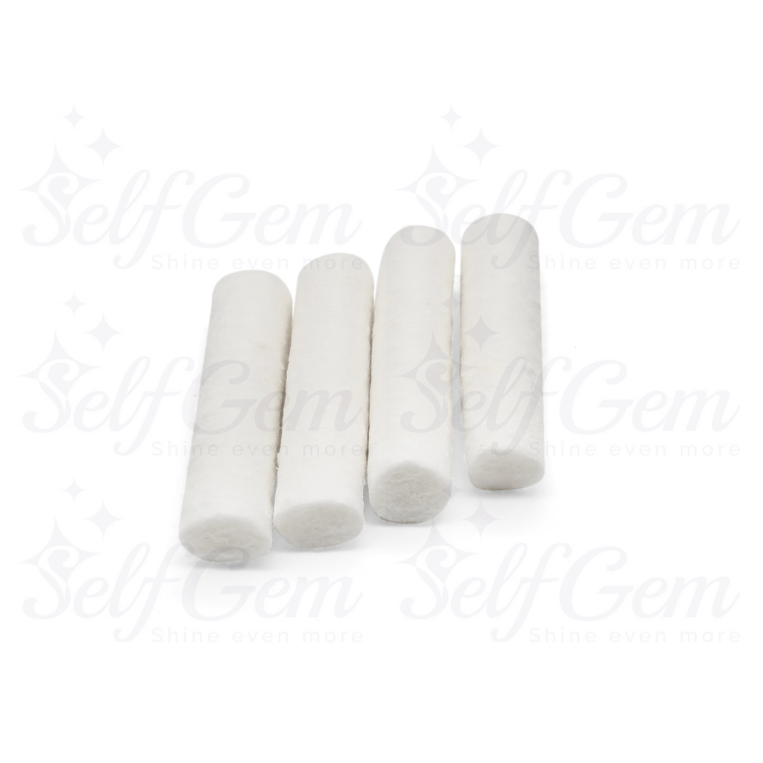 Katoenen rollen (4 stuks) - SelfGem