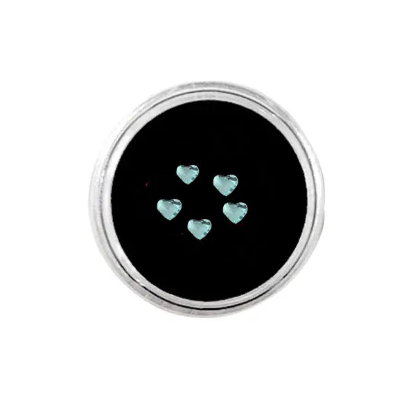  Blauw Hart Tooth Gem Kit | Swarovski Tooth Gems Set | SelfGem