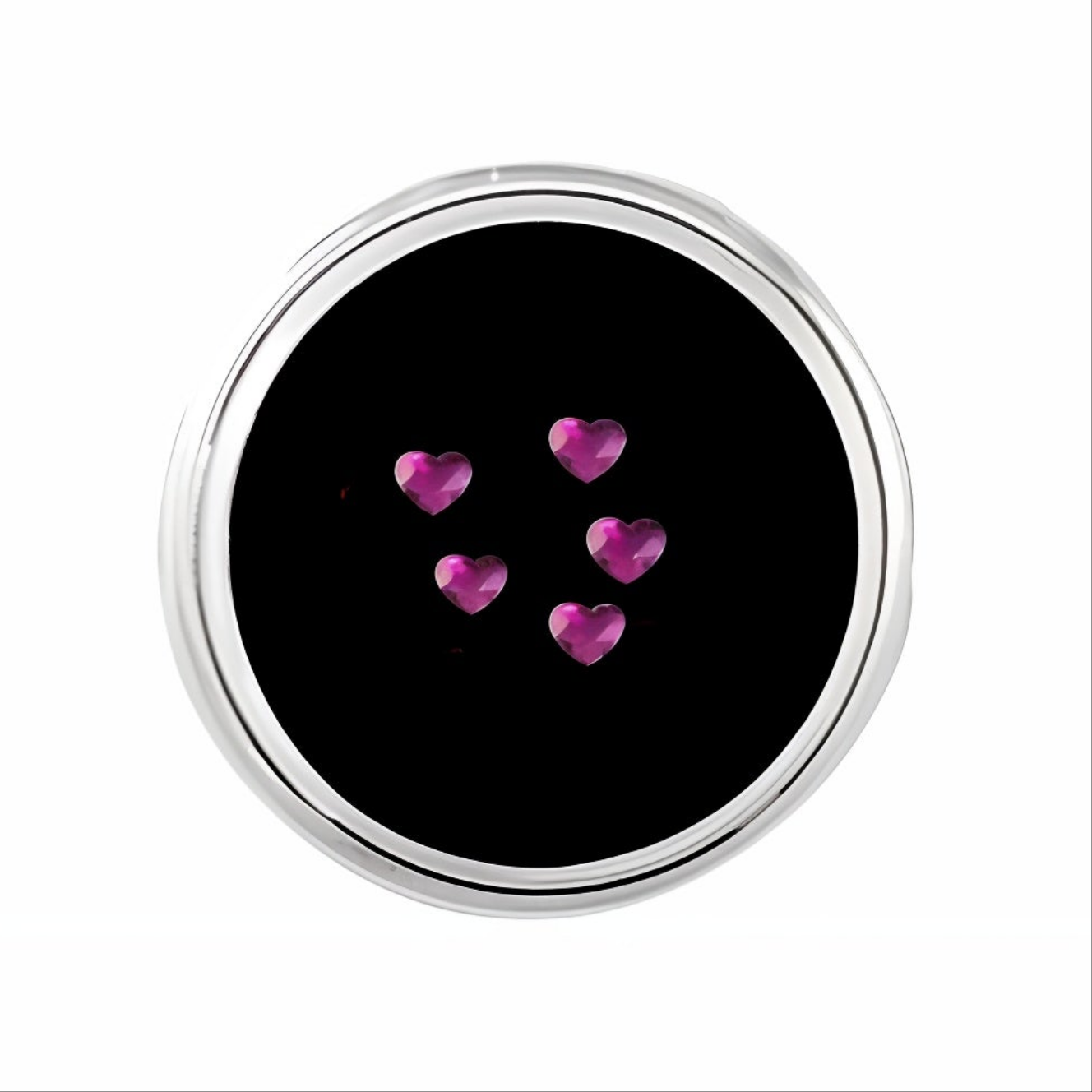  Paars Hart Tooth Gem Kit | Swarovski Tooth Gems Design | SelfGem