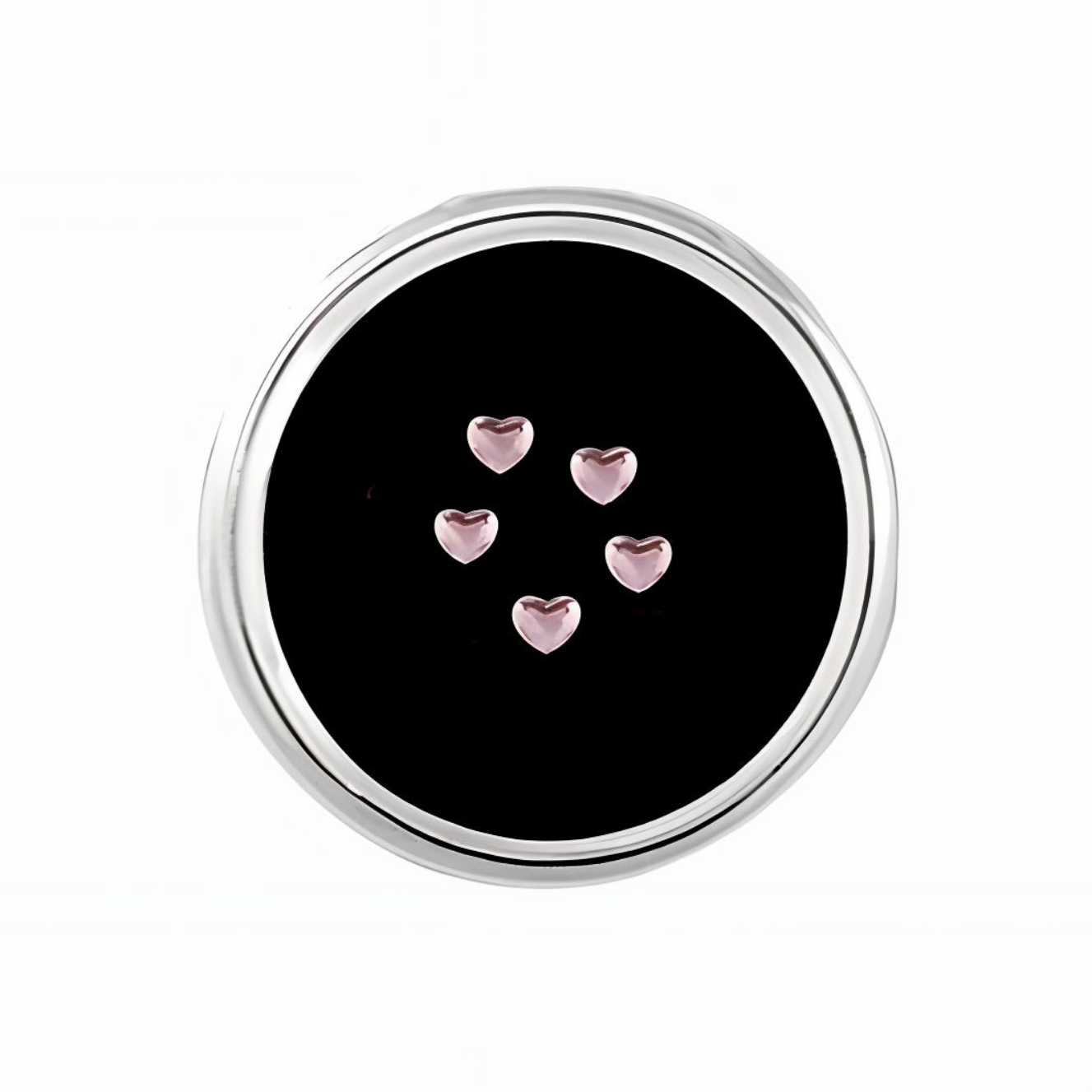 Roze Hart Tooth Gem Kit | Swarovski Tooth Gems Voor Zachte Look | SelfGem
