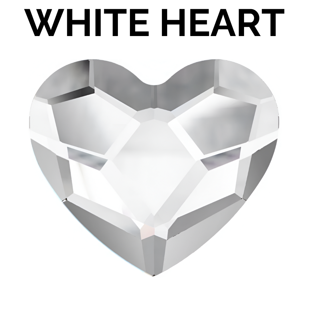 Wit Hart Tooth Gem Kit | Tandjuwelen & Swarovski Tooth Gems | SelfGem